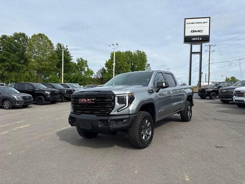Gray 2026 GMC Sierra 1500 AT4X
