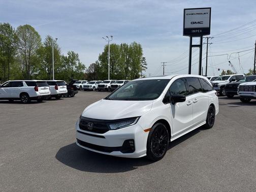 Platinum White Pearl 2025 Honda Odyssey Sport-L