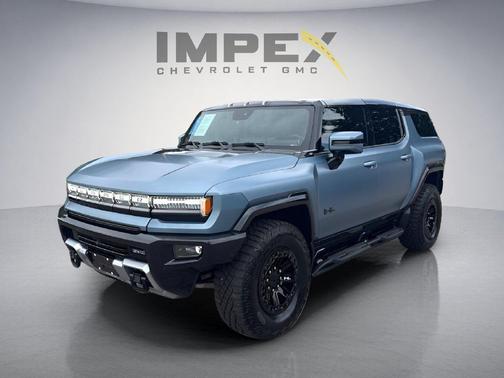 Neptune Blue Matte 2024 GMC HUMMER EV SUV 3X