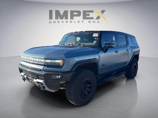 Neptune Blue Matte 2024 GMC HUMMER EV SUV 3X