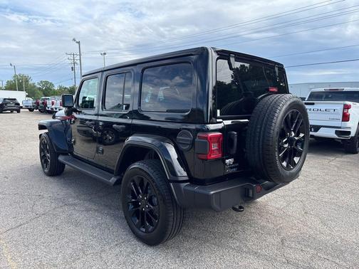 Black Clearcoat 2025 Jeep Wrangler 4xe Sahara