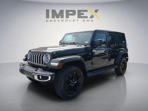 Black Clearcoat 2025 Jeep Wrangler 4xe Sahara