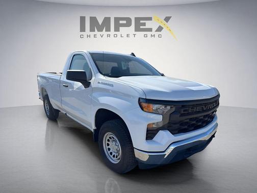 Summit White 2026 Chevrolet Silverado 1500 WT