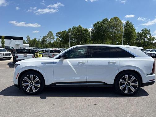 Summit White 2025 Cadillac Escalade IQ Luxury 2
