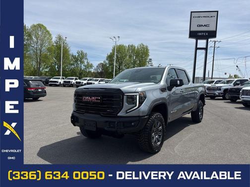 Gray 2026 GMC Sierra 1500 AT4X