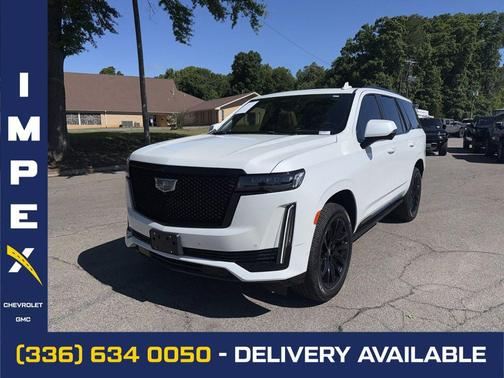 Crystal White Tricoat 2023 Cadillac Escalade Sport