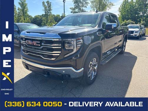 Onyx Black 2026 GMC Sierra 1500 SLT