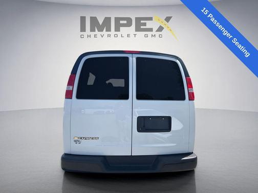Summit White 2025 Chevrolet Express 3500 RWD 3500 Extended Wheelbase LS