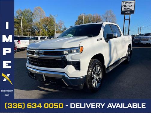 Summit White 2024 Chevrolet Silverado 1500 LT