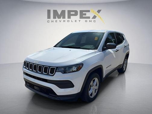 Bright White Clearcoat 2024 Jeep Compass Sport
