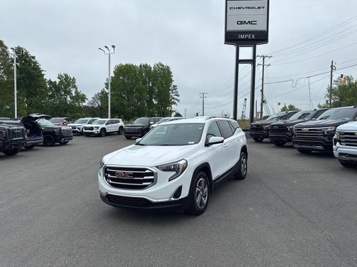 Summit White 2020 GMC Terrain SLT