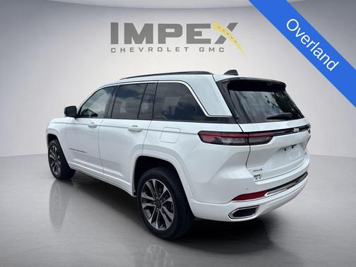 Bright White Clearcoat 2025 Jeep Grand Cherokee Overland