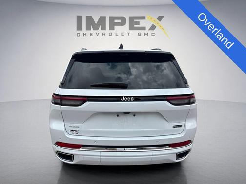Bright White Clearcoat 2025 Jeep Grand Cherokee Overland