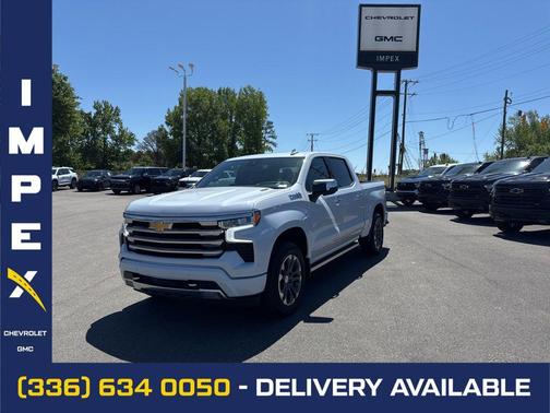 Polar White Tricoat 2026 Chevrolet Silverado 1500 High Country