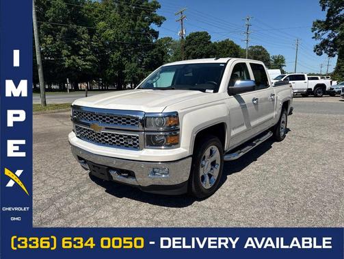 White 2014 Chevrolet Silverado 1500 LTZ