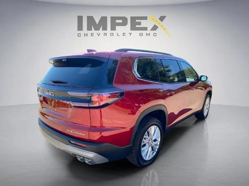 Volcanic Red Tintcoat 2027 GMC Acadia FWD Elevation