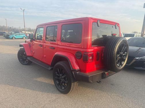 Firecracker Red Clearcoat 2025 Jeep Wrangler 4xe Sahara