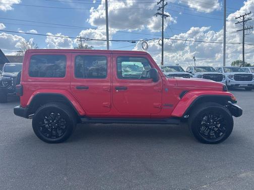 Firecracker Red Clearcoat 2025 Jeep Wrangler 4xe Sahara