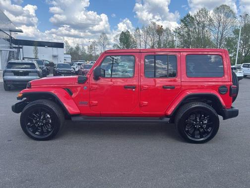 Firecracker Red Clearcoat 2025 Jeep Wrangler 4xe Sahara