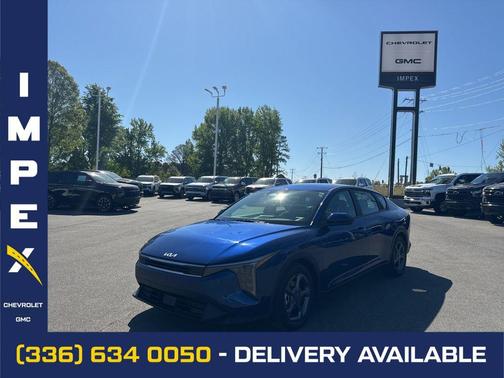 Blue 2025 Kia K4 LXS