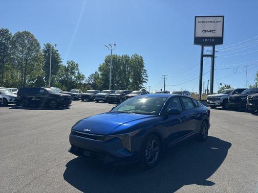 Blue 2025 Kia K4 LXS