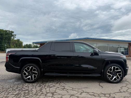 Black 2025 Chevrolet Silverado EV RST