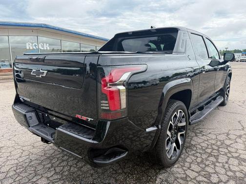 Black 2025 Chevrolet Silverado EV RST