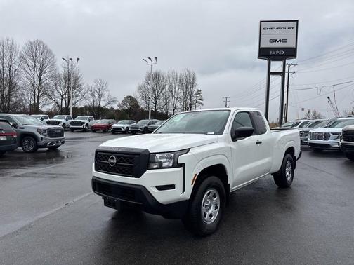 Glacier White 2024 Nissan Frontier S