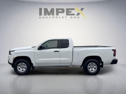 Glacier White 2024 Nissan Frontier S