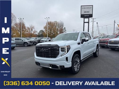 Glacier White Tricoat 2026 GMC Sierra 1500 Denali Ultimate