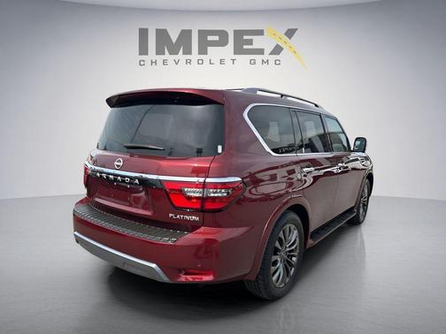 Coulis Red Pearl 2023 Nissan Armada Platinum 4WD