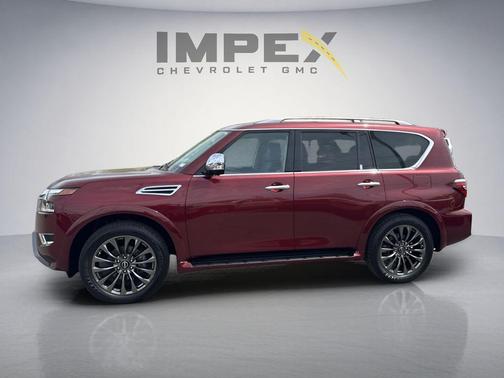 Coulis Red Pearl 2023 Nissan Armada Platinum 4WD