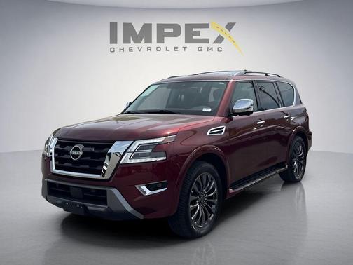 Coulis Red Pearl 2023 Nissan Armada Platinum 4WD
