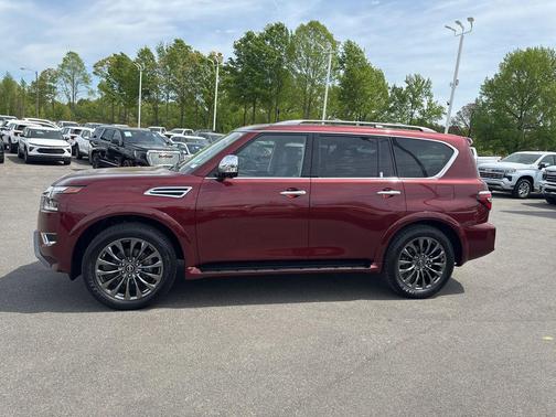 Coulis Red Pearl 2023 Nissan Armada Platinum 4WD