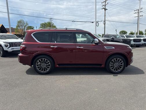 Coulis Red Pearl 2023 Nissan Armada Platinum 4WD
