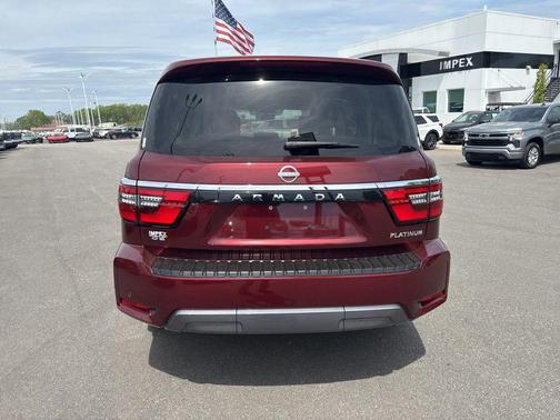 Coulis Red Pearl 2023 Nissan Armada Platinum 4WD