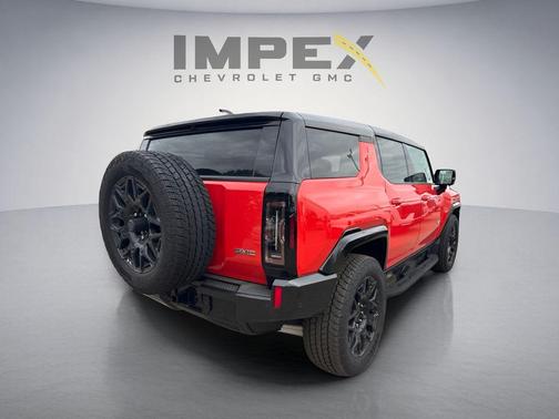 Solar Orange 2025 GMC HUMMER EV SUV 2X