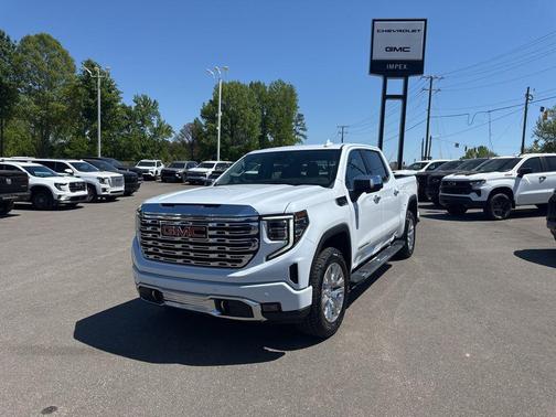 Glacier White Tricoat 2026 GMC Sierra 1500 Denali