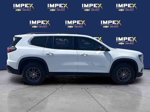 White 2026 GMC Acadia Elevation FWD