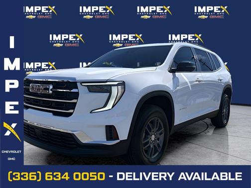 White 2026 GMC Acadia Elevation FWD