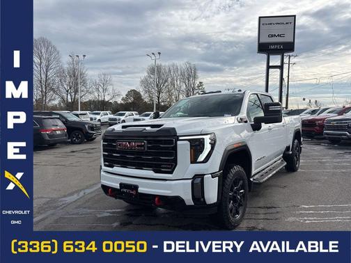 Summit White 2024 GMC Sierra 2500 AT4