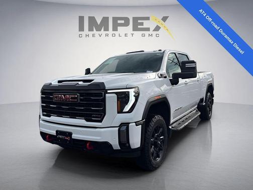 Summit White 2024 GMC Sierra 2500 AT4