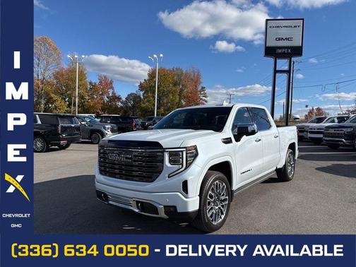 Glacier White Tricoat 2026 GMC Sierra 1500 Denali Ultimate