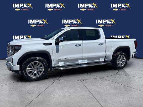 Glacier White Tricoat 2026 GMC Sierra 1500 Denali