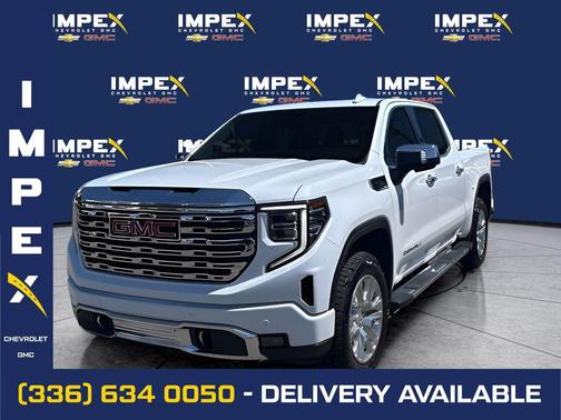 Glacier White Tricoat 2026 GMC Sierra 1500 Denali