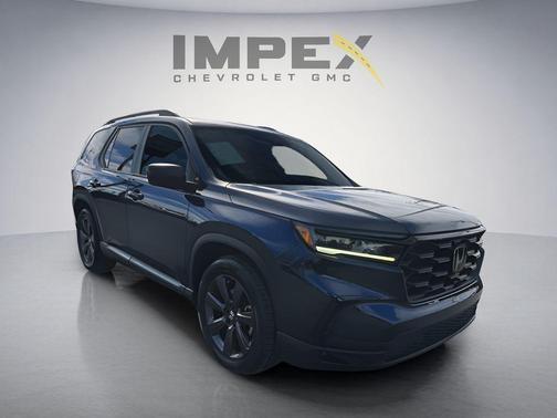 Obsidian Blue Pearl 2025 Honda Pilot Sport
