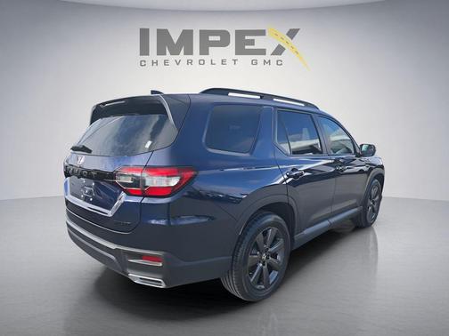 Obsidian Blue Pearl 2025 Honda Pilot Sport