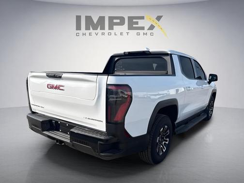 Summit White 2026 GMC Sierra EV Extended Range Elevation