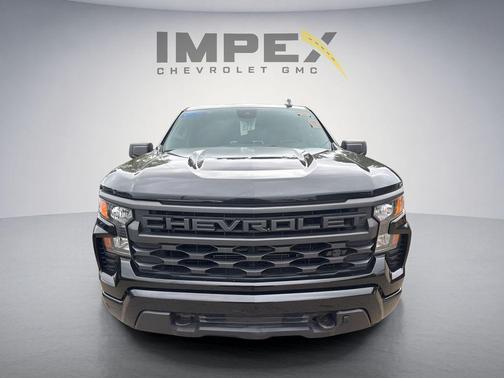 Black 2024 Chevrolet Silverado 1500 Custom
