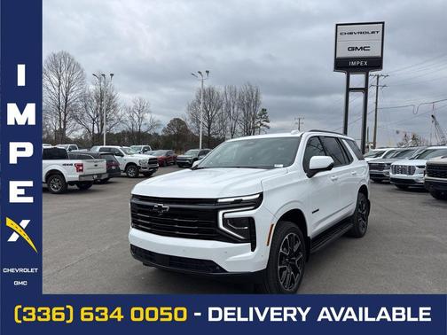 Summit White 2026 Chevrolet Tahoe 2WD RST